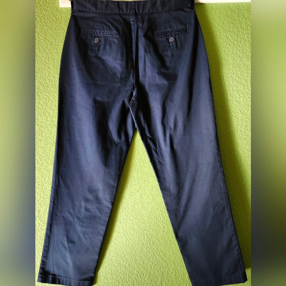Lands End Boys Navy Blue Trousers  (14H)